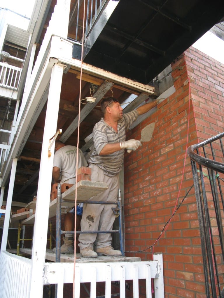 travaux de maçonnerie à Montréal