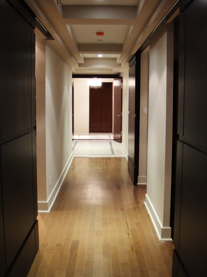 finition du projet de rénovation dans un loft montréalais