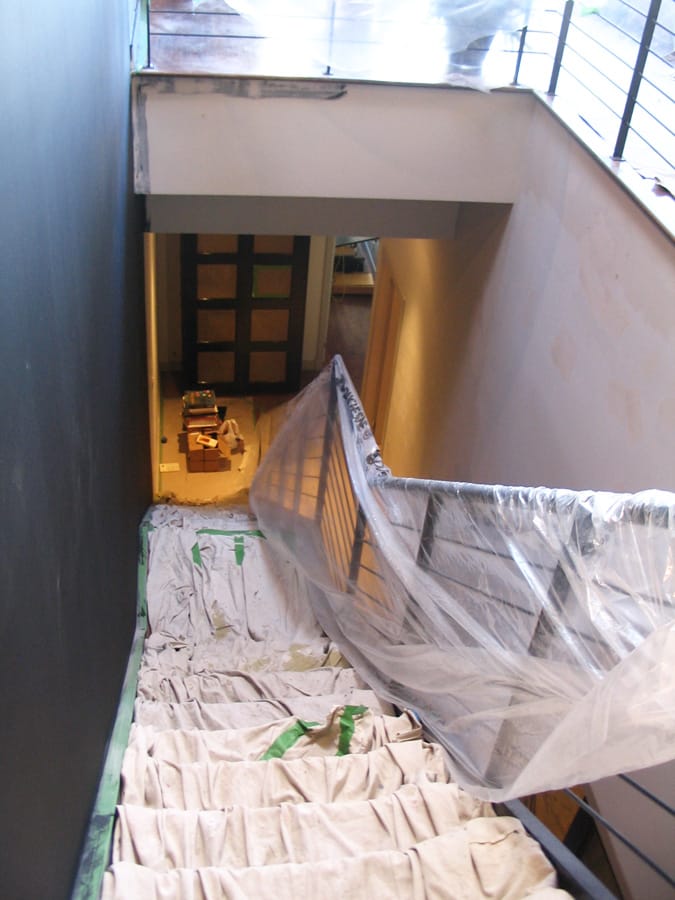 protection des surfaces avant la rénovation