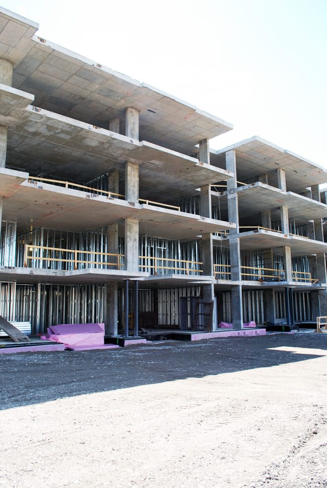 un chantier de construction 