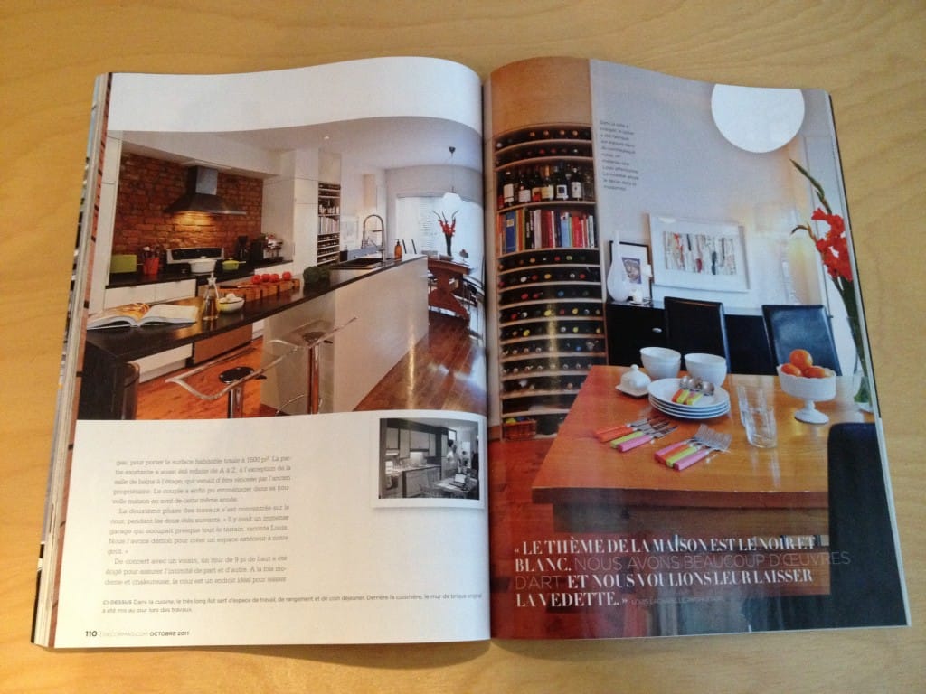 Cuisine design contemporain - Résidence Châteaubriand Villeray