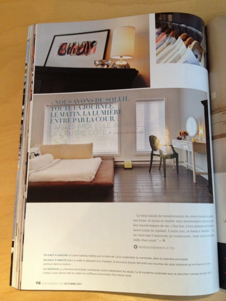 Chambre principale rénovée - Résidence Châteaubriand Montréal