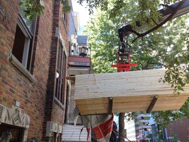 Travaux de charpenterie, 2X4, gestion de projet, rénovation montréal, rénovation commerciale, rénovation générale, design et construction