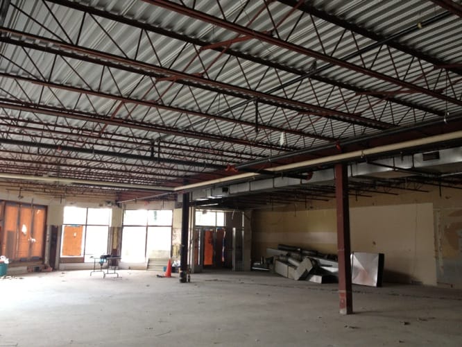 page titre Gestion de projet, rénovation et design, rénovation commerciale, démolition, systèmes intérieurs, architecture, projet de rénovation,