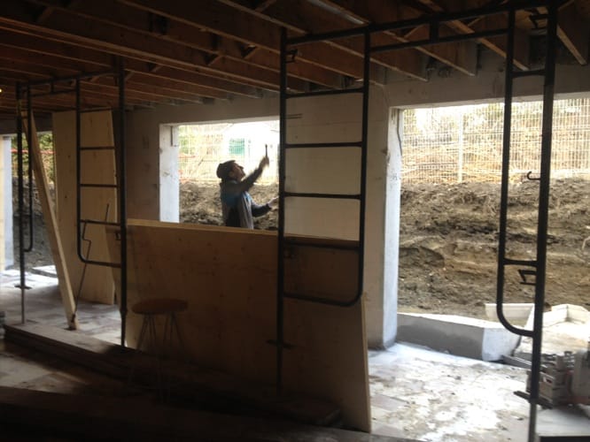 Remblaiement terrain fondation - finitions chantier