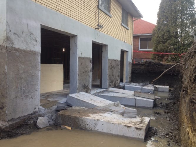 Finitions fondation - préparation prochaines phases construction