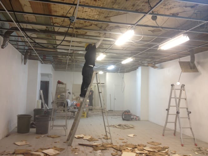 Chantier terminé étape 1, prêt construction