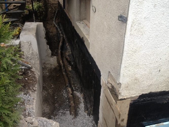 Finitions excavation Villeray