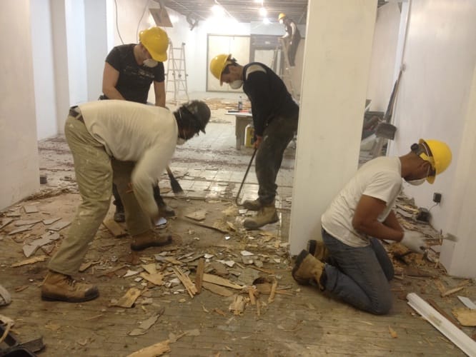 Espace optimisé, configuration nouvelle café