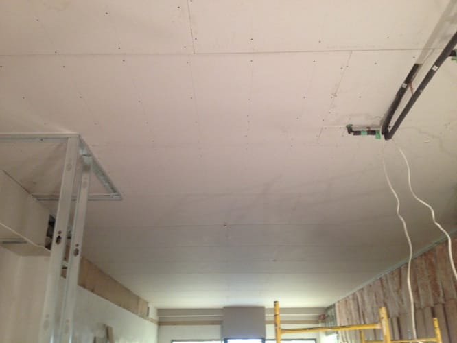 État d'avancement final des systèmes intérieurs