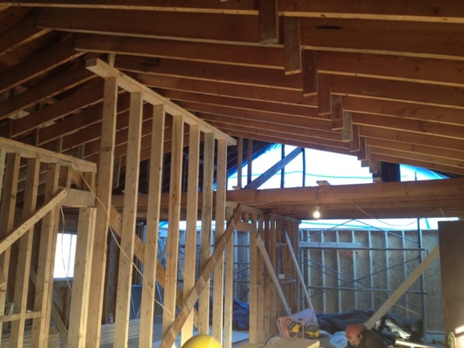 Vue aérienne chantier projet Saint-Lambert