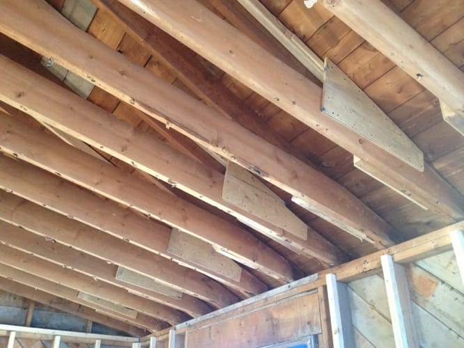 Vue finale chantier agrandissement maison