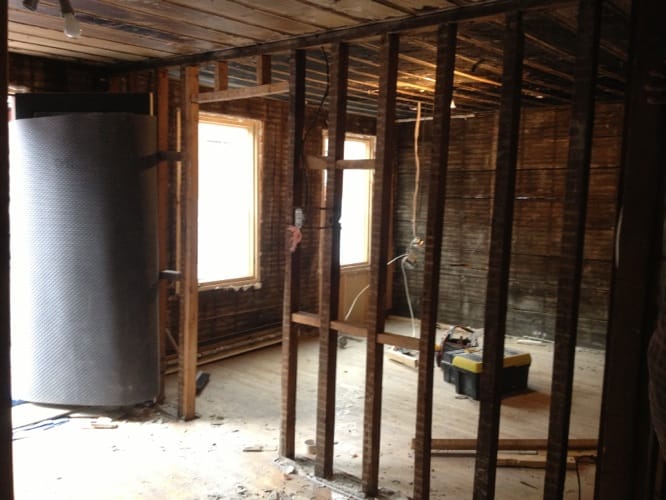 Chantier rénovation - duplex conversion cottage