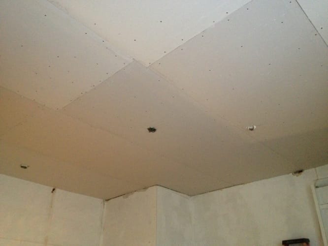 Détails des joints de gypse