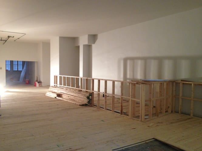 Pose planchers bois - Phase installation