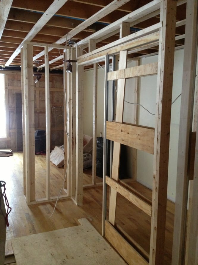 Chantier résidentiel St-Philippe - plan vertical