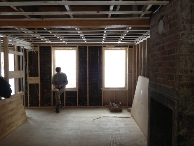 Conversion duplex résidentiel St-Philippe Montréal - travaux de structure