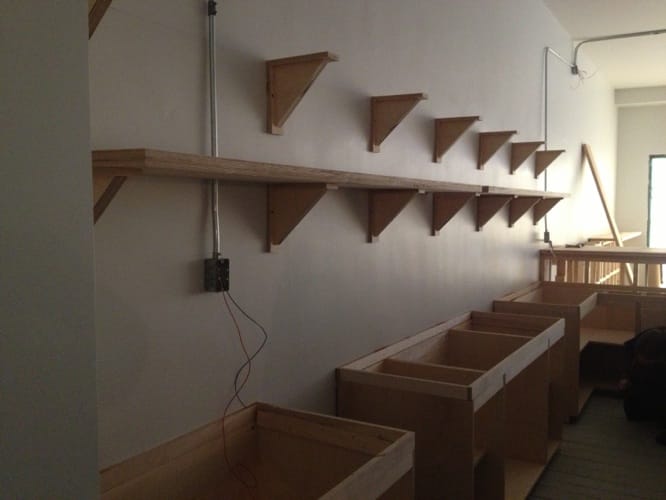 Intérieur Café Bloom - Rénovation complète