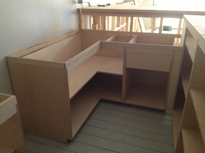 Comptoir focal - Point d'ancrage design