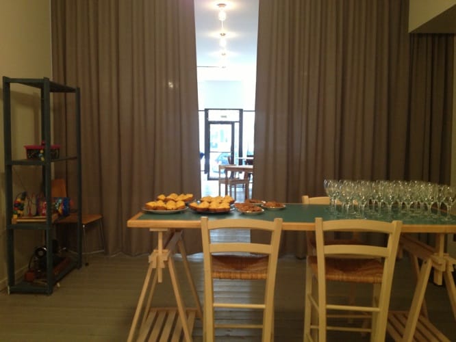 Ambiance générale café rénové