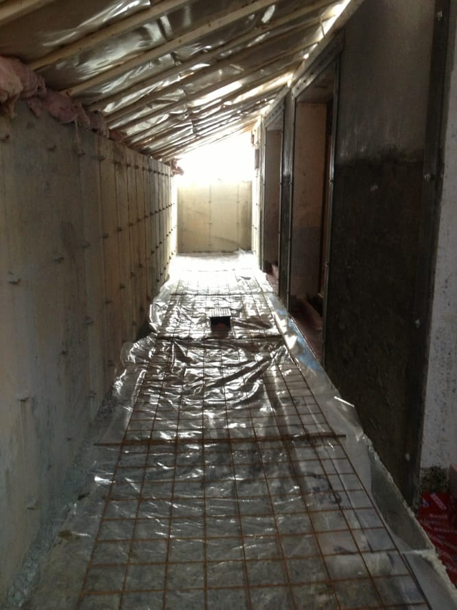 Vue finale phase béton - Résidence Alexandra