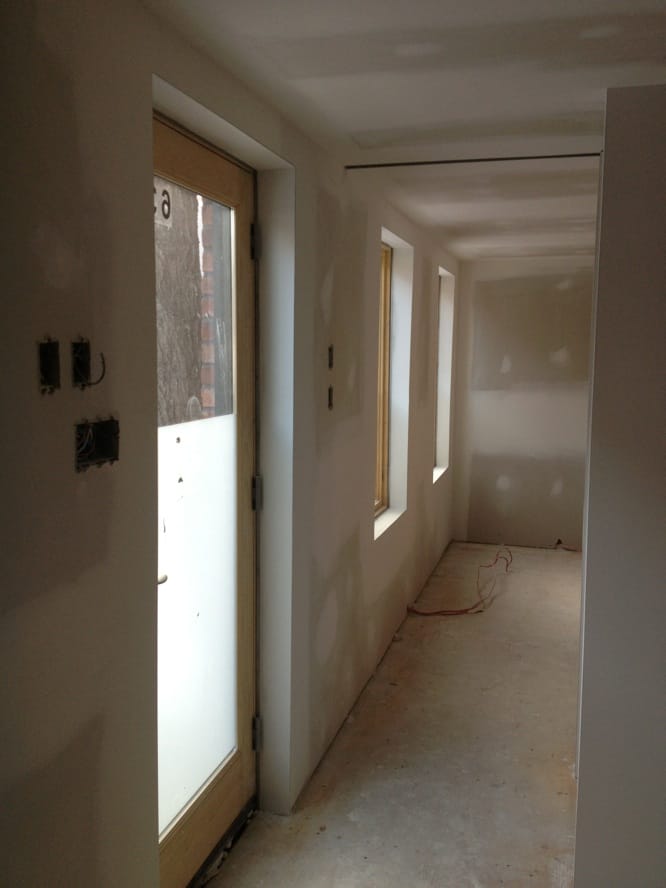 Tirage de joints gypse - Rénovation professionnelle