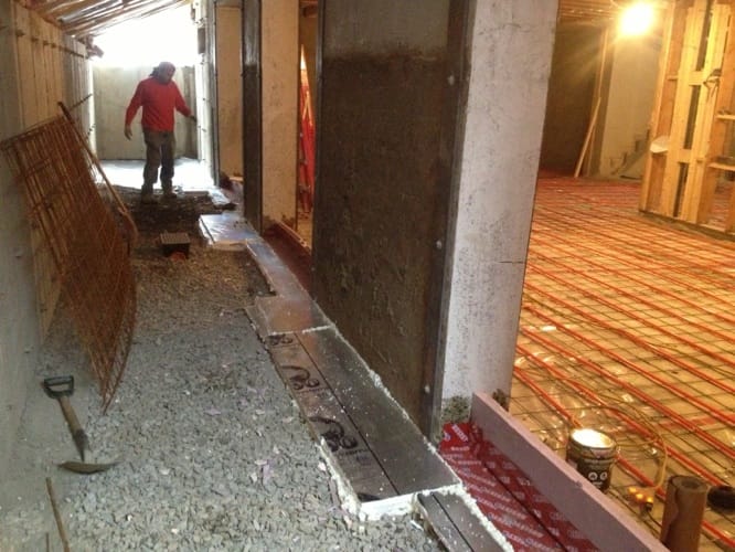 Détail armature et renforcement structurel