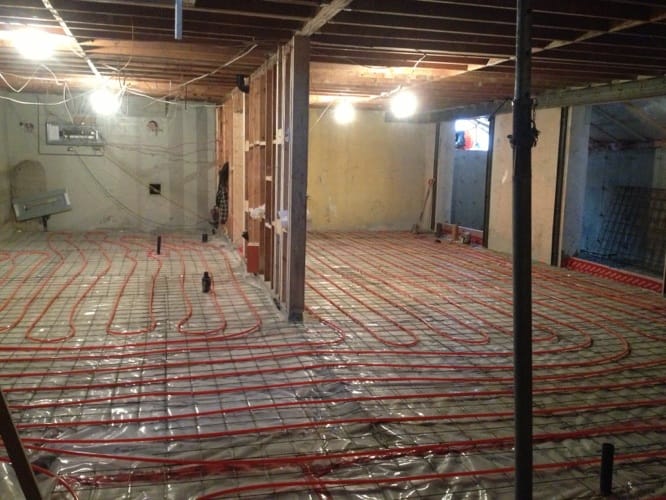 Vue d'ensemble travaux structure complétée