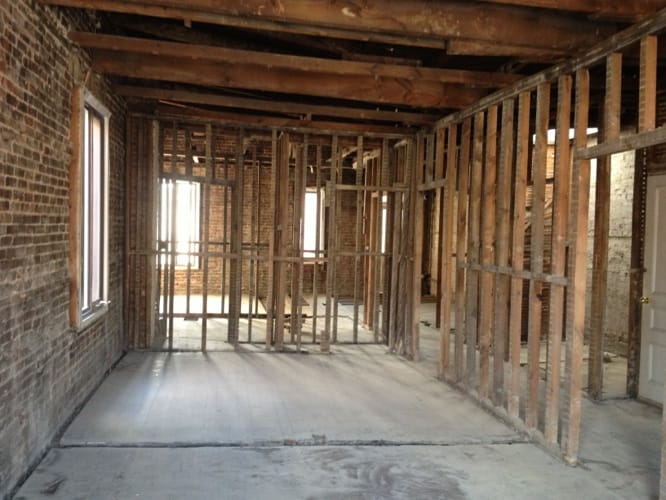 Démolition intérieure - Triplex Plateau Mont-Royal