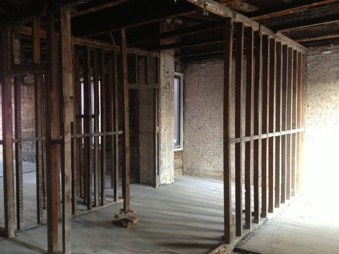 Étapes finales de la démolition