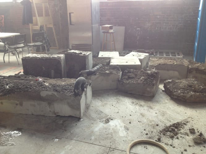 Chantier restaurant Le Serpent - Montréal