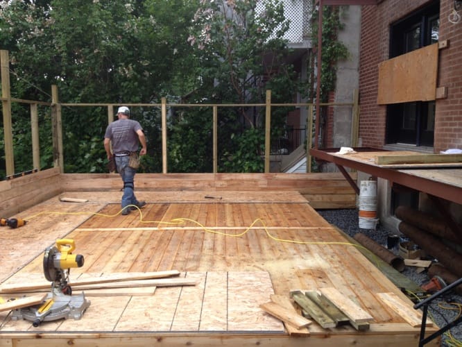 Garde-corps installation finales