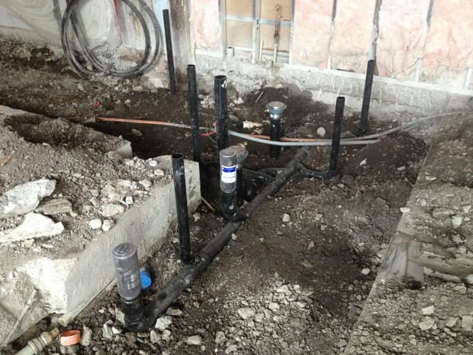 Inspection finale des travaux de percement