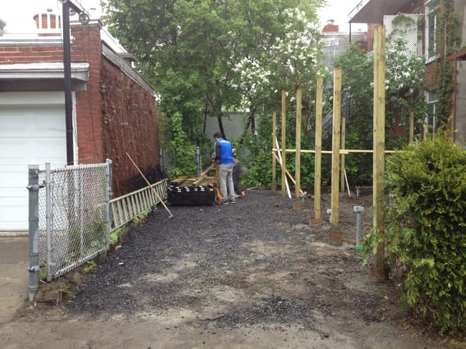 Détail des finitions balcons et garde-corps