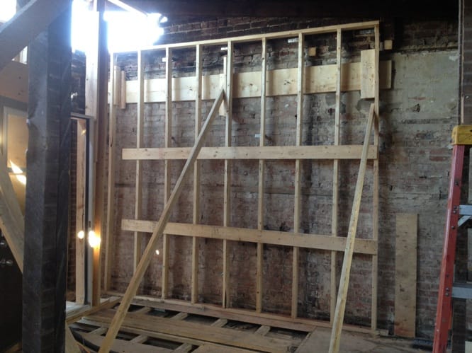 Détail dégarnissage - ouverture toiture renovation triplex