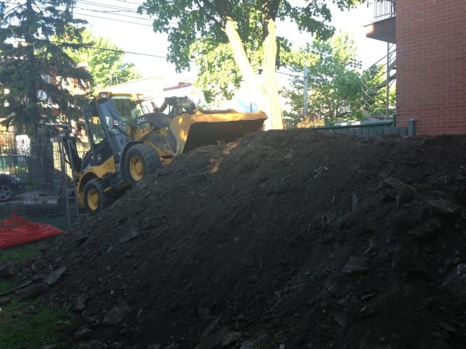 Étapes finales préparation fondations