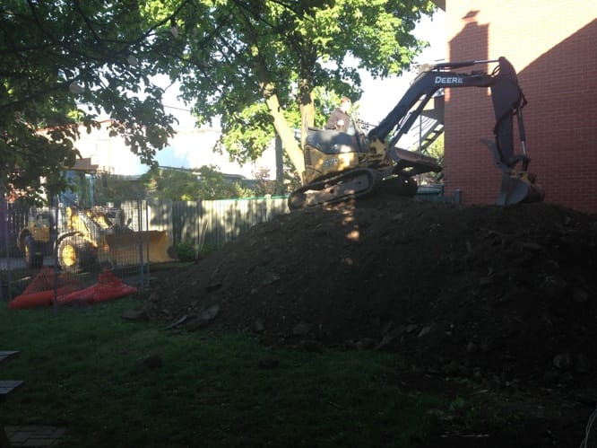 Réalisation terrassement pour agrandissement résidentiel