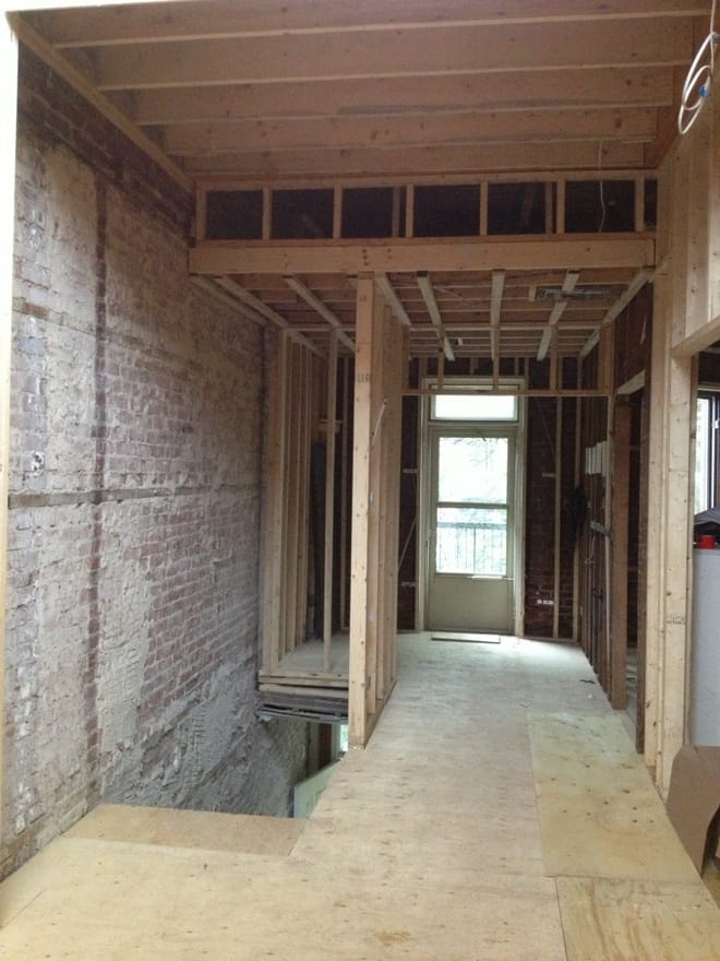 Finitions structure agrandissement triplex