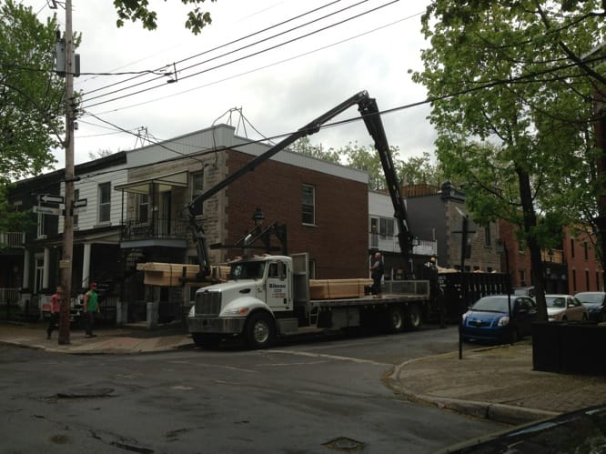 Rénovation résidentielle conversion duplex agrandissement maison Montréal