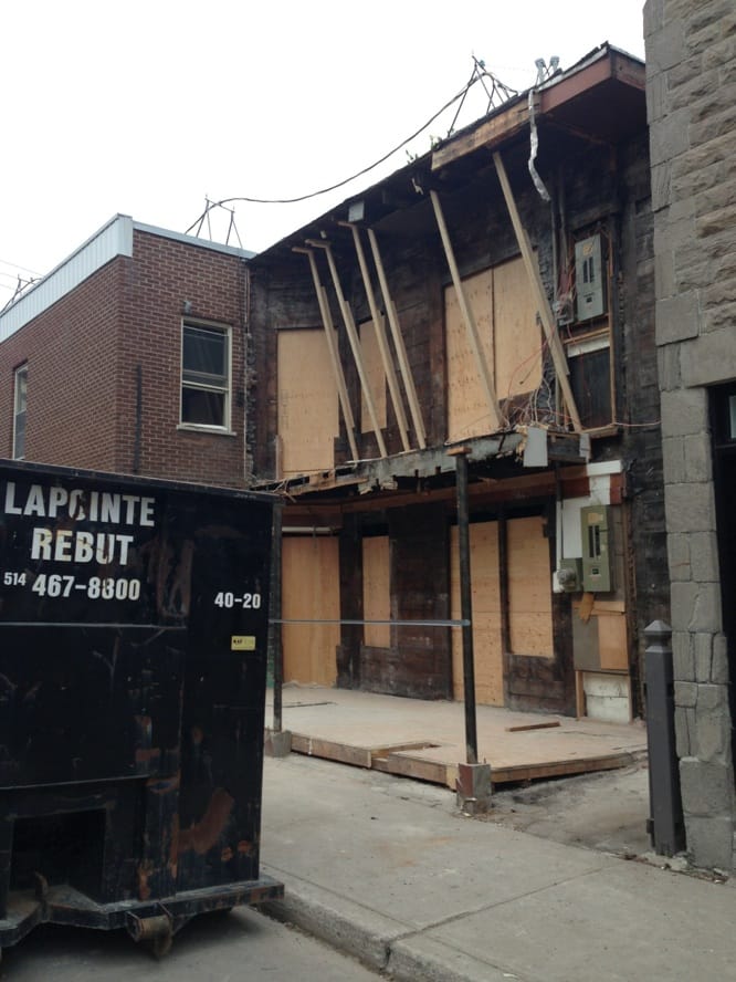 Démolition rénovation générale Plateau Mont-Royal