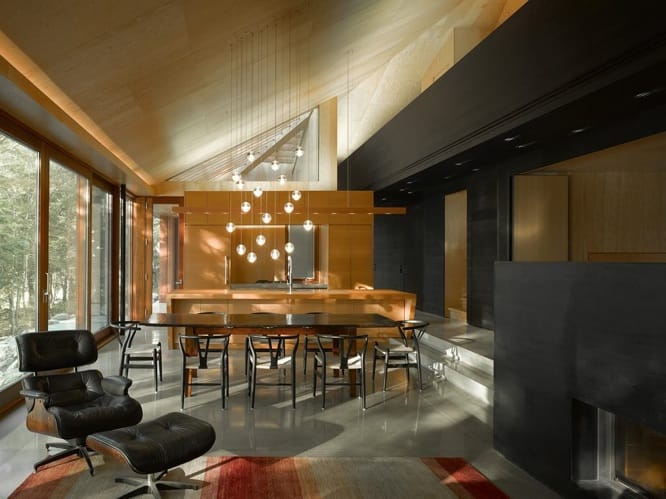 Espace séjour ouvert plain pied