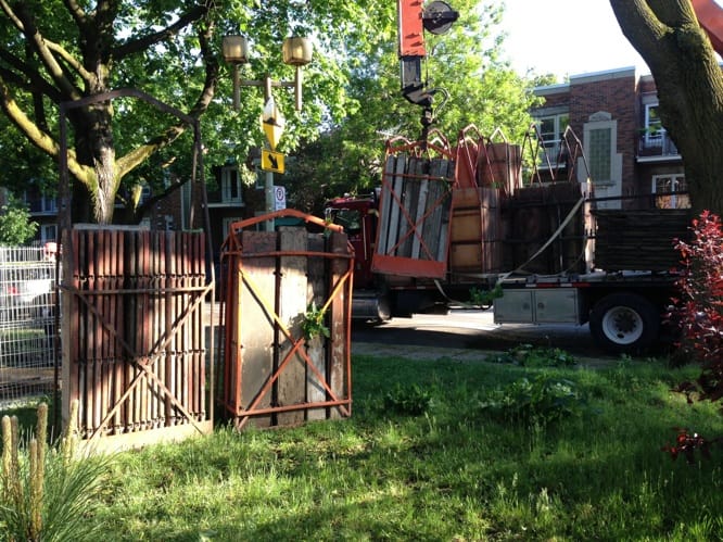 Coffrages murs fondation agrandissement rénovation Montréal