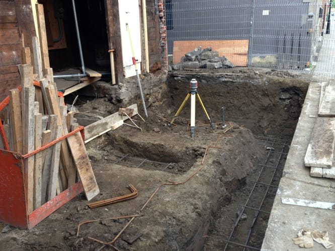 Avancement chantier fondation Résidence Mentana