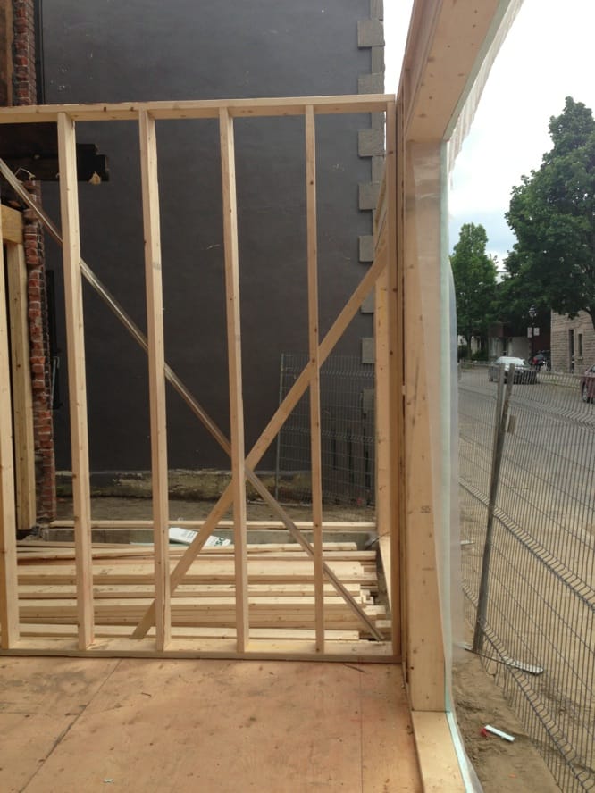 Vue intérieure - Espace agrandi - Conversion duplex Plateau Mont-Royal