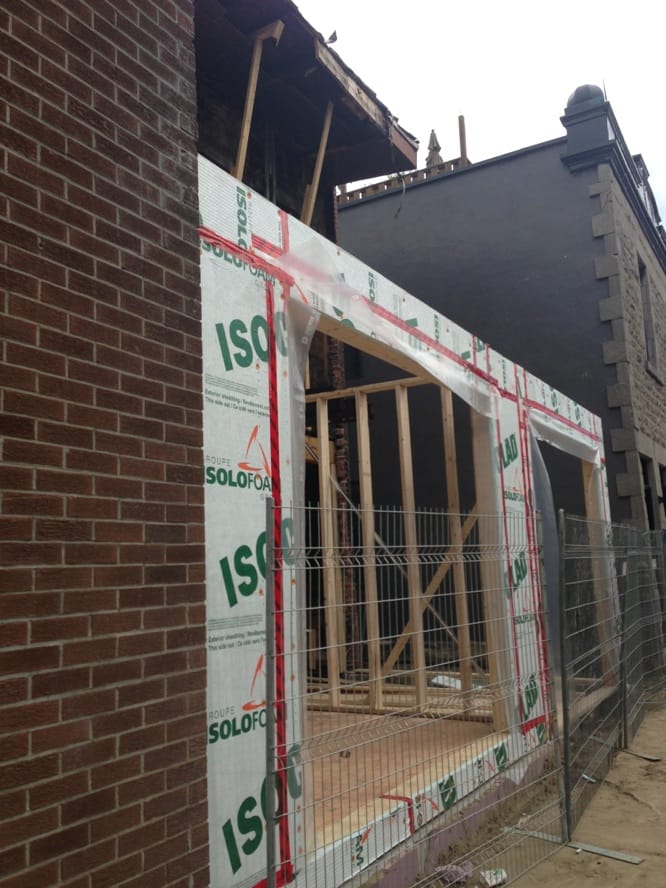 Vue finale structure - Résidence Mentana