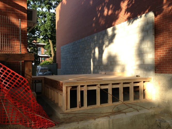 Perspective extérieure chantier 12e avenue