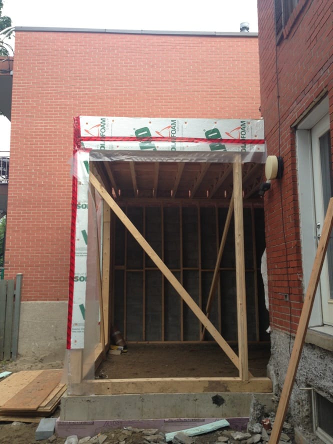 Détails murs coupe-feu bloc béton