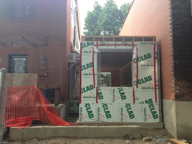 Ouvertures fenêtres projet agrandissement