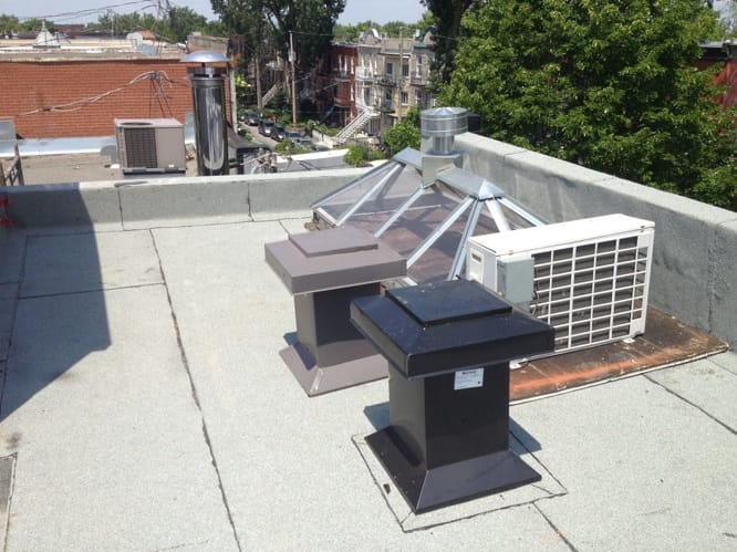 Revêtement extérieur latte pruche - Agrandissement triplex