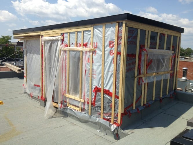 Structure bois agrandissement résidentiel Montréal